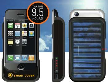 Cell Phone Case Photo from http://www.ubergizmo.com Usually phone cases are only used to protect a phone but these cases use the sun to help charge the phone on the go! Vest Photo from http://www.