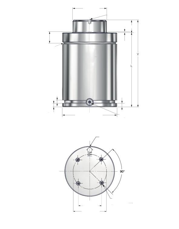 T4-6600 Advanced Safety Features Overload Overpressure Overstroke T4-6600 Dimensional Informa on Order Number Model X S *T4-6600X25 25 0.98 Contact Full Y ± 0.25 ± 0.