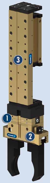 CWS General Notes to the Series Actuation: manually via Allen key, provided by the customer Operating Principle: by turning the threaded spindle, the clamping jaws are clamped or unclamped Pass