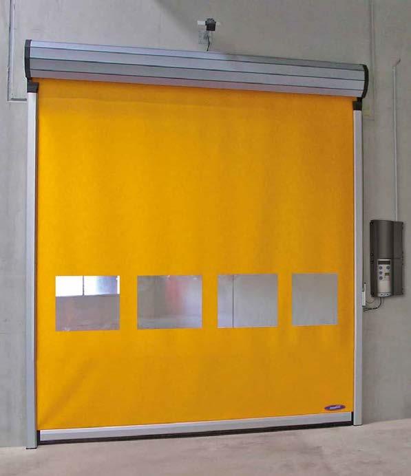 NovoSpeed FLEX 2. HARD EDGE The NovoSpeed Flex Hard Edge an electrically operated rapid roll door for the retail sector, general industry and commercial and industrial buildings.