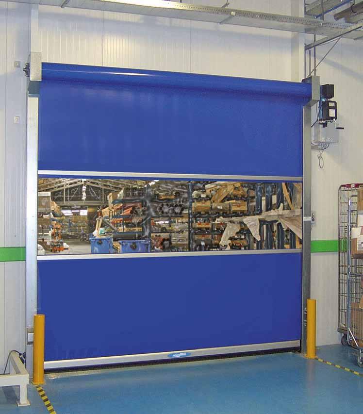 NovoSpeed ECONOMIC The Economic is an electrically operated rapid roll door that combines good quality with excellent value for money. Specifications NovoSpeed Economic max.