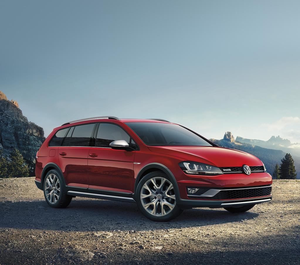 What s new at Volkswagen? The All-New 2017 Golf Alltrack. Taking your business to new heights on new, and rougher, roads.