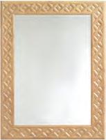 DINING ROOM LIVING ROOM 542-206 AINSLIE MIRROR Overall Size: 50W x 38H in. Plate 40.25W x 28.