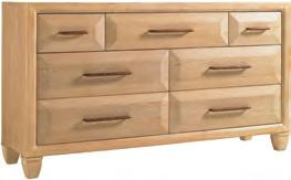 5 drawers Shown on Page 13 542-536-01 PADDINGTON BENCH Overall Size: 58W x 18D x 17.5H in.