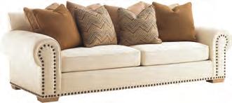 2, two 22" Throw Pillows - One Side in 3309-61 Gr. 10 / One Side in 4969-41 Gr. 3 with Welt in 4656-71 Gr.