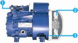 Increasingly high specifications are being set for all suction gas-cooled semi-hermetic compressors for deep-freezing applications.