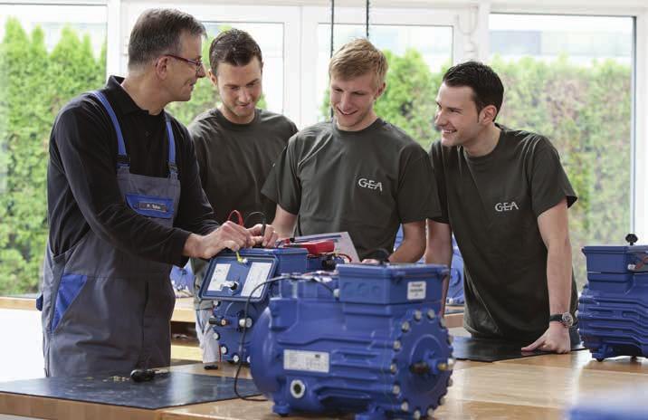 Semi-hermetic GEA Bock Compressors Service - Made by GEA Bock Because you're never done learning - GEA Bock training and workshops on compressors Many years ago, GEA Bock intensified its commitment