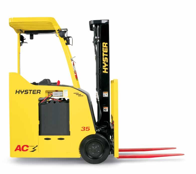 2 THE HYSTER ADVANTAGE E30-40HSD 2 SERIES From dock to stock and anywhere in between, the Hyster E30-40HSD 2 series is your versatile materials handling workhorse.