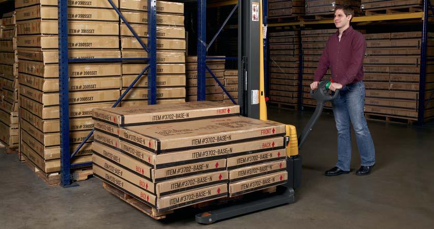 Quality Our light-duty and heavy-duty walkie stackers are equipped with several value-added premium features delivered to you as standard equipment.