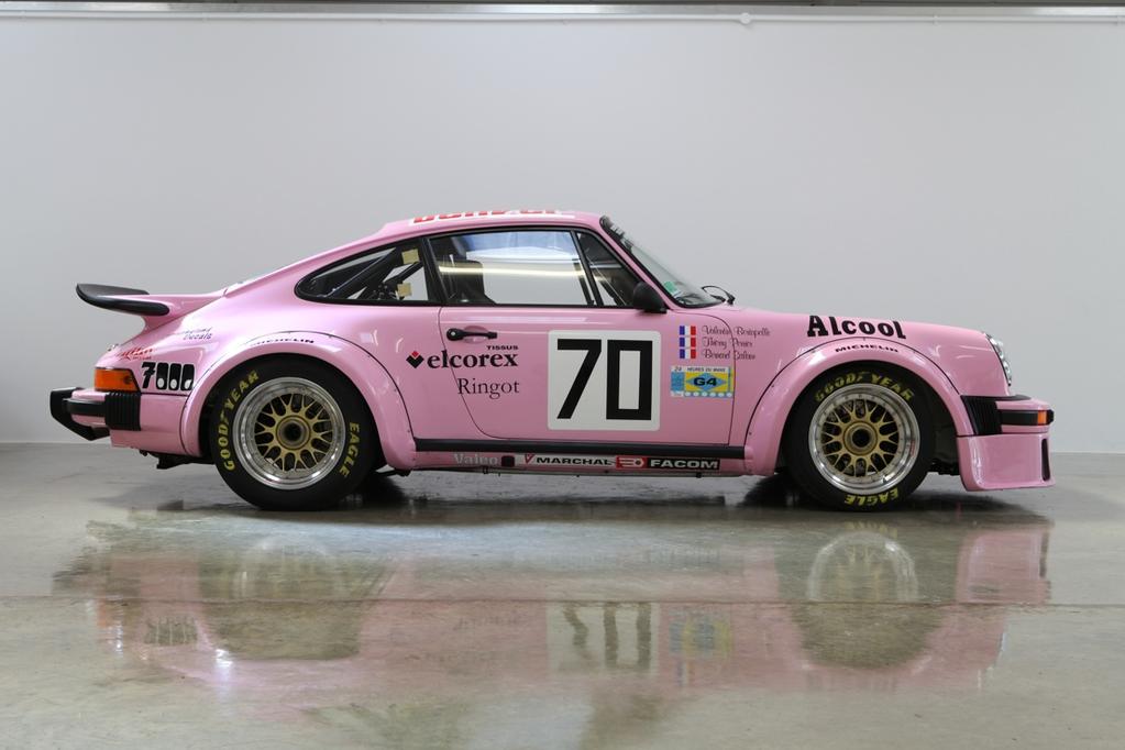 Introduced in 1976, essentially the Porsche 934 was a Group 4 GT race version of the Porsche 930 Turbo road car.