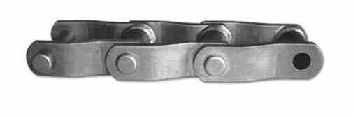 Welded steel chains itch Bush d2 Inside width for sprocket contact b1 d1 length L Lc late depth h2 late thickness S Ultimate tensile strength Q kn/lb Average tensile strength Qo kn GHWR78 93.