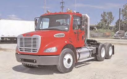 speed transmission, 12,000# front axle, 40,000# rears on air ride suspension, WET
