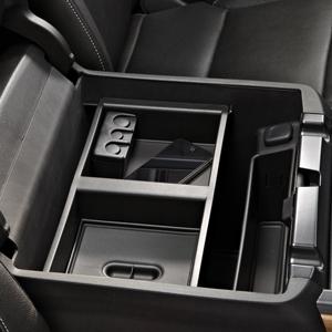 Organizer / Front Center Console Organizer Tray, Black VAV - ALL WEATHER FLOOR MATS - BLACK - CREW AND