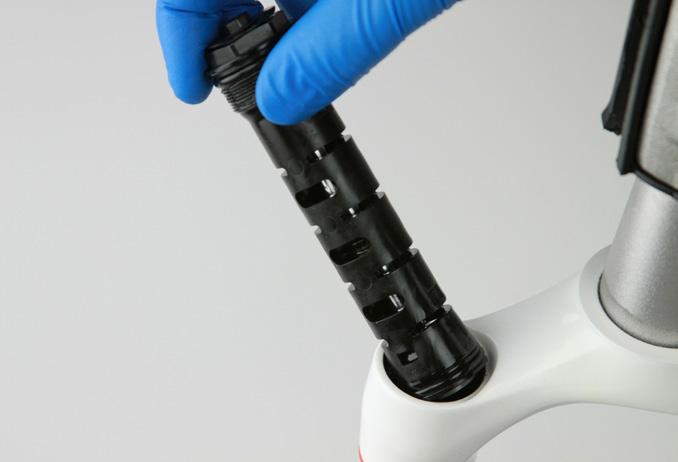 Only use SRAM Butter or Liquid O-Ring PM600 military grease when servicing RockShox