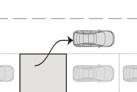During phases of entry into and exit from a parking space, the system provides visual and audible information to the driver in order to make the manoeuvres safe.
