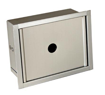 ) 3266* 7 1/2 X 5 15/16 6 5/8 X 5 1/8 X 3 1/8 2 Separate Mail Collection Boxes MODEL 3270* Recessed, same depth as Horizontal Mailbox series 87 and 91. Engraved LETTERS 1 high.