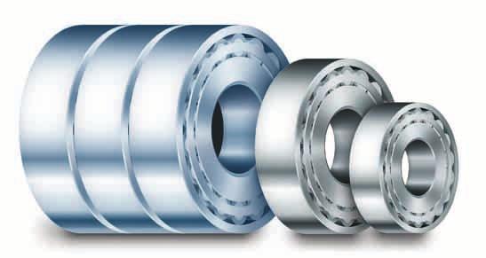Quincy s Oversized Triplex Bearings Quincy Triplex Bearings Quincy s Triplex bearings are over 56% larger than most competitors, delivering over 130,000 hours of operation.