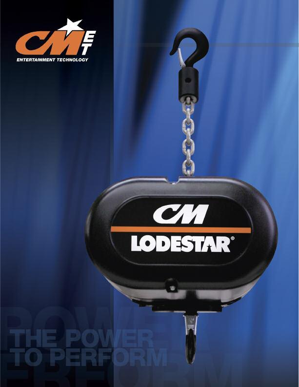 Columbus McKinnon Entertainment Technology (CM-ET), the industry leader in providing quality lifting and positioning equipment for riggers around the globe, presents the new Lodestar Electric Chain