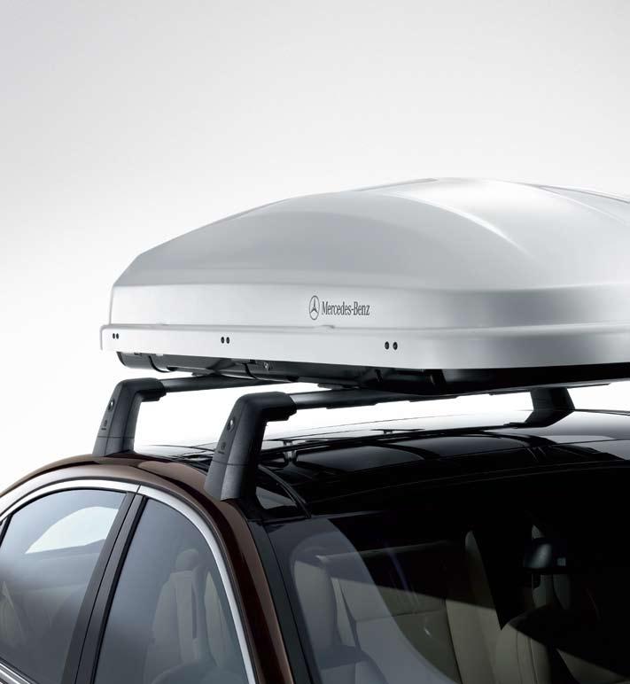 A B C 1 2 3 Mercedes-Benz roof boxes Elegant, aerodynamic design, made for