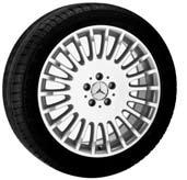 5 J x 18 ET 43 Tire: 255/45 R18 sterling silver: B6 647 4284 Wheel: 9.