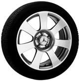 J x 18 ET 43 Tire: 255/45 R18 polished: B6 647 4304 Wheel: 9.