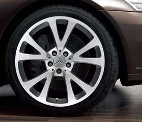 5 J x 19 ET 43 Tire: 275/40 R19 B6 647 4557 Almizar 5-spoke wheel ıncenıo designer wheel Finish: titanium silver/high-sheen Wheel: 8.