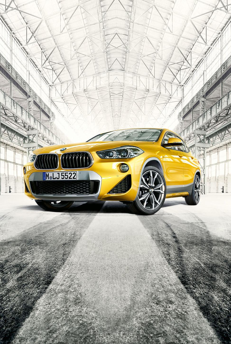 Sheer Driving Pleasure THE NEW BMW X2.