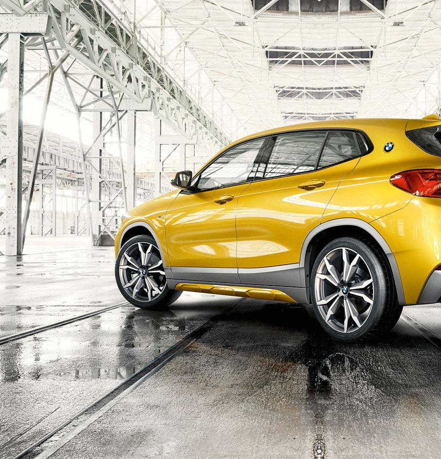 THE NEW BMW X2.