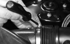 How to Inspect the Engine Air Cleaner/Filter To inspect the air cleaner/filter remove the