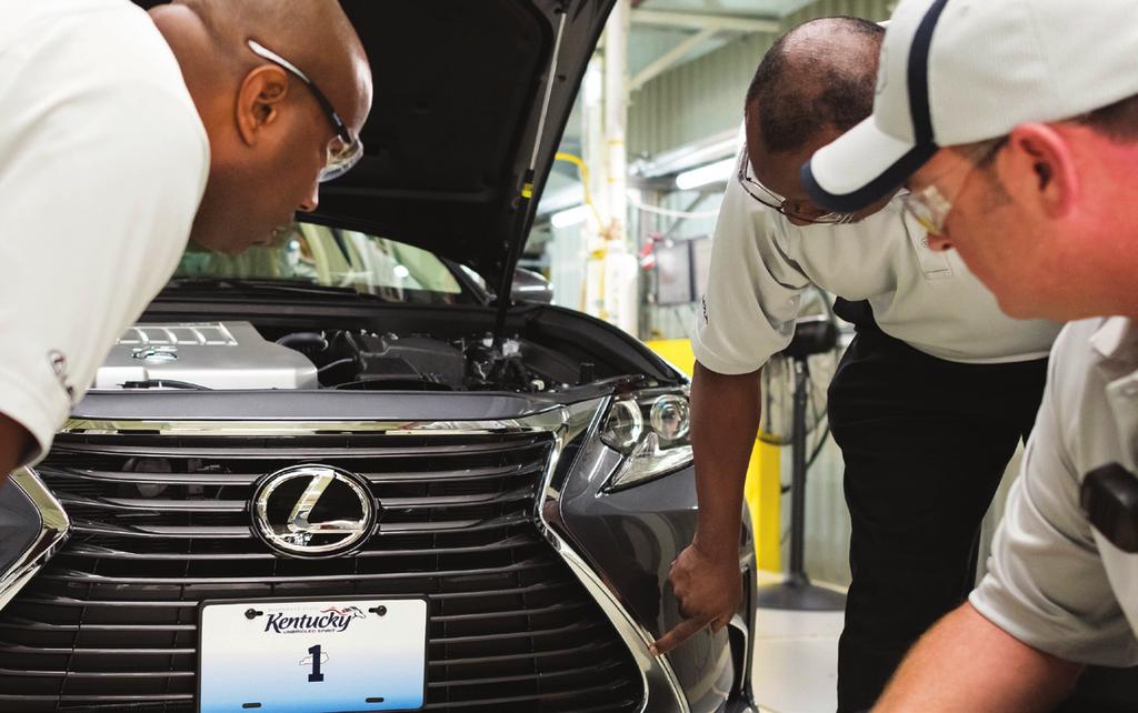 WORKFORCE DEVELOPMENT & EDUCATION Japanese automakers demonstrate that they care deeply about their employees and the communities in which they are located by empowering their team members to learn