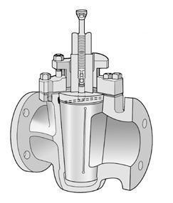 Standard Construction Audco Standard Type Valve The Audco Standard type valve has its integral operating shank at the large end of the taper plug.