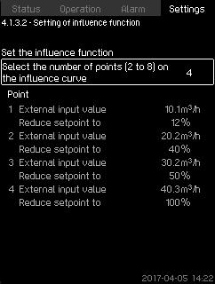 8.7.6 Setting of influence function (4.1.3.2) 8.7.7 Primary sensor (4.1.4) English (GB) Fig.