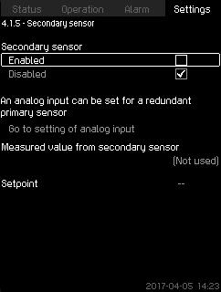 English (GB) 8.7.8 Secondary sensor (4.1.5) 8.7.9 Clock program (4.1.6) Fig.