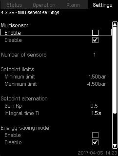 8.7.46 Multisensor settings (4.3.25) 8.7.47 Multisensor settings (4.3.25.1) English (GB) Fig.