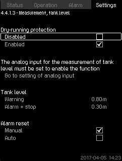 English (GB) 8.7.52 Measurement, tank level (4.4.1.3) 8.7.53 Min. pressure (4.4.2) Fig.