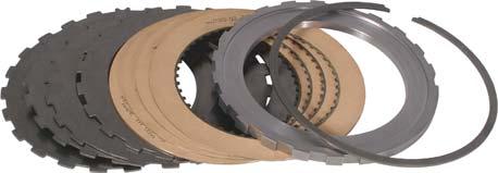 Page 5 Turbo 400 Intermediate (second) Clutch Powerpack Product #K34350HP * 4 - Red Eagle Friction Clutches (.062") Thick.