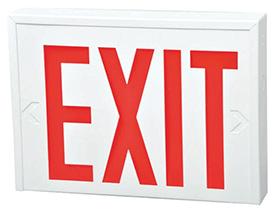PAC0346 New York City Code Exit Signs Pace s PAC0346 series model is designed for New York application where a steel housing is required.