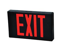 PAC0102 Thermoplastic LED Exit Signs Pace s PAC0102 series model offers a slim-profile, thermoplastic LED exit sign that is designed for long life, energy efficiency and uniform illumination in an