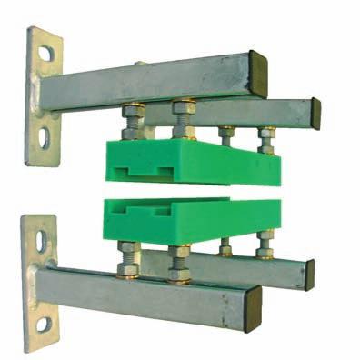 n with Guide Blocks onments Application Areas The system has been designed especially for chains in pallet conveyor systems, e.g. in the food and beverage industry.