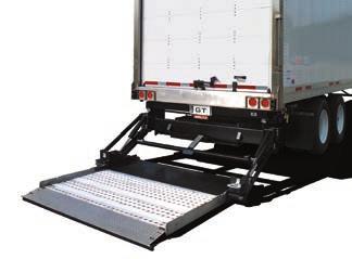 Slide-Away Slide-Away liftgates typically bolt to mounting brackets that are welded to the trailer cross-members and are compatible with either roll-up or