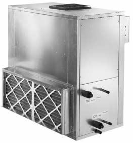 alternate selections Access panels on both sides for easy access to blower and motor NEMA 1 control enclosure Optional hinged with lift and turn fasteners 1" duct collar allows for quick field