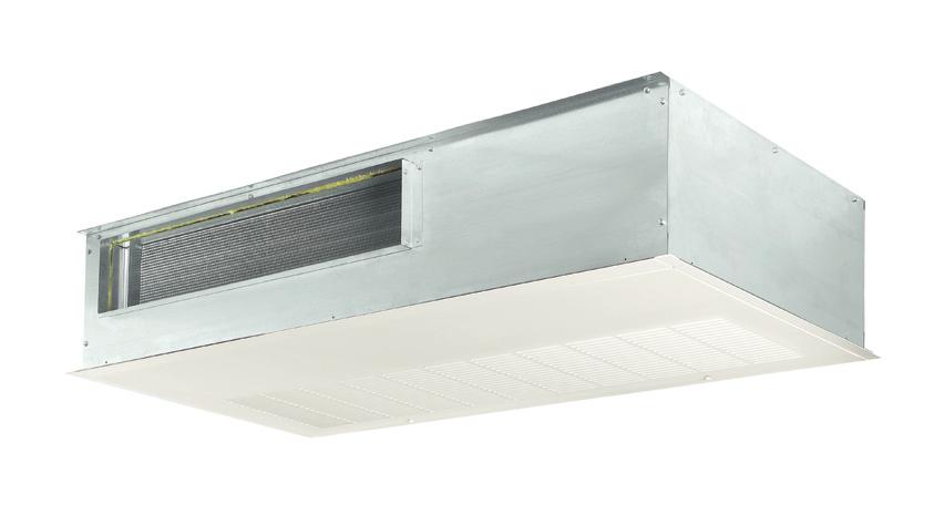 Ideal for mounting above ceilings, in closets, hallways and bathroom areas, the plenum conceals the unit s blower motor, which is easily accessible for service by removing the bottom panel.