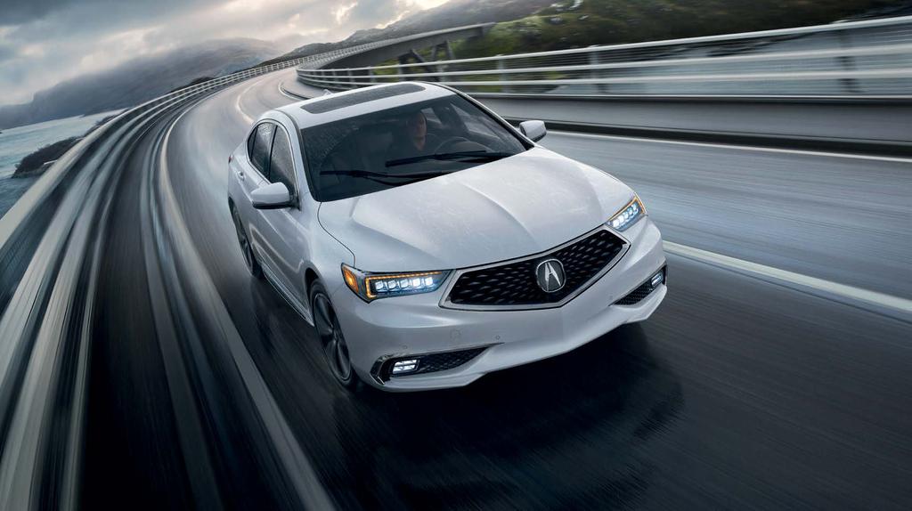 STREET SMART driver-assistance + + + + Safety is always a priority, and the 2018 TLX was built with that belief in mind.
