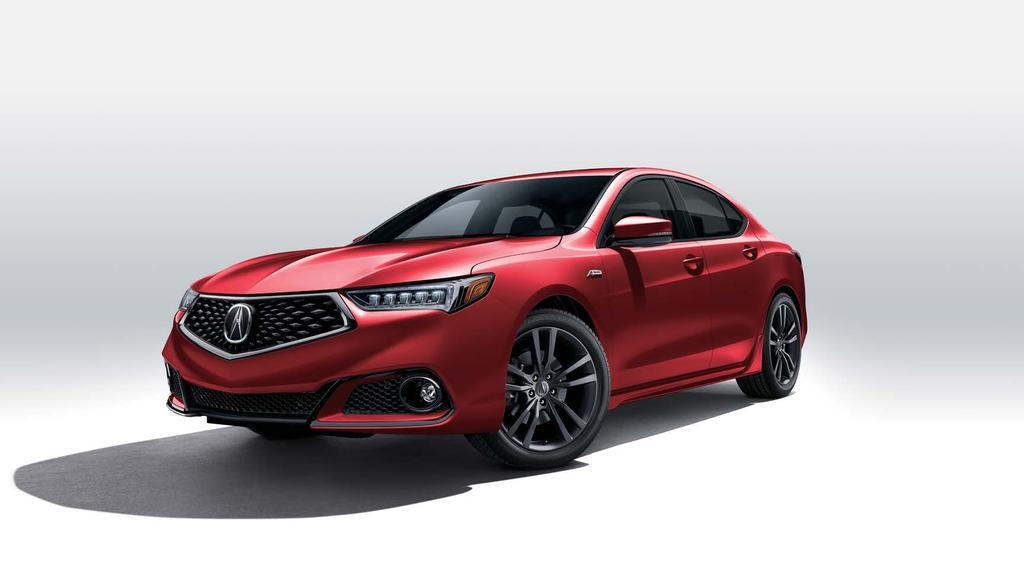 EXTERIOR DESIGN Inspired by the Acura Precision Concept, the 2018 TLX was reimagined to reflect the bold, distinctive future of Acura vehicles.
