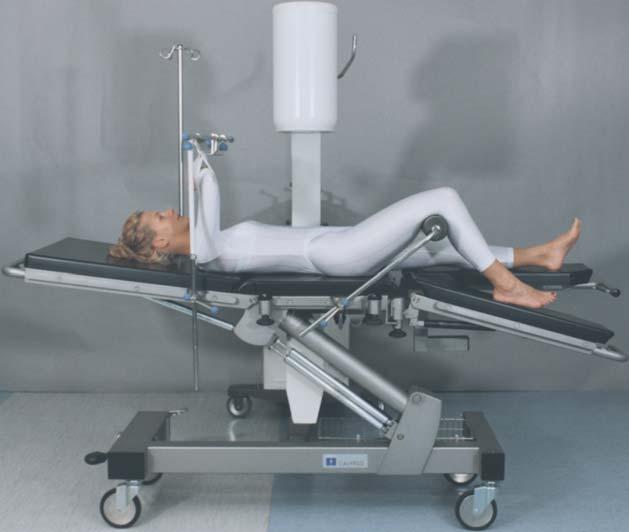 TRUMPF I PLASTER TABLE AND EMERGENCY TRANSPORTER I CALYPSO CALYPSO a Convincing Concept The Concept CALYPSO offers optimal solutions for transport, diagnosis and treatment from initial treatment