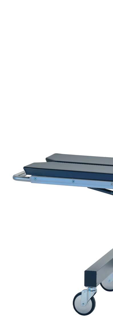TRUMPF I PLASTER TABLE AND EMERGENCY TRANSPORTER I CALYPSO CALYPSO GT the Multi-Functional Plastering Table The CALYPSO GT is qualified for both applying plaster bandages to the extremities