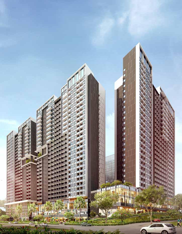 EXPERIECE THE EXCEPTIOAL Oxley Residences, the residential development of Oxley Convention City, offers well thought out homes with