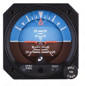 Attitude Indicators Attitude Indicator, Electric, Lifesaver The only electric attitude indicator with a self-contained battery backup, the Lifesaver provides one hour of emergency attitude reference