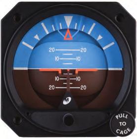 Attitude Indicators Attitude Indicator, Electric, 3-inch Engineered as a primary or standby artificial horizon in fixed-wing aircraft and helicopters, this indicator s single connection makes