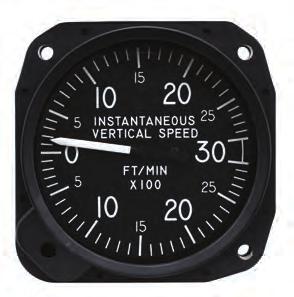 Vertical Speed Indicators Vertical Speed, 2-inch UMA Instruments, Inc. UMA Instruments 2-inch vertical speed indicators are FAA TSO certified to C8e specifications.